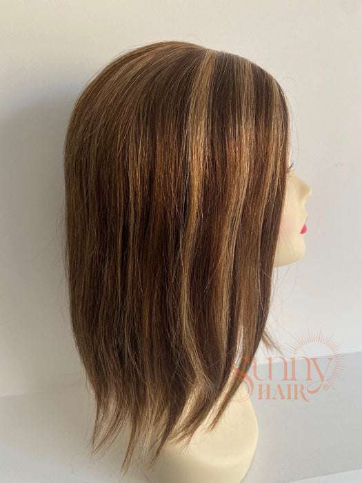 Only $79 [Limited Time Offer] Bob Human Hair Wigs Balayage Brown to Blonde #4/27