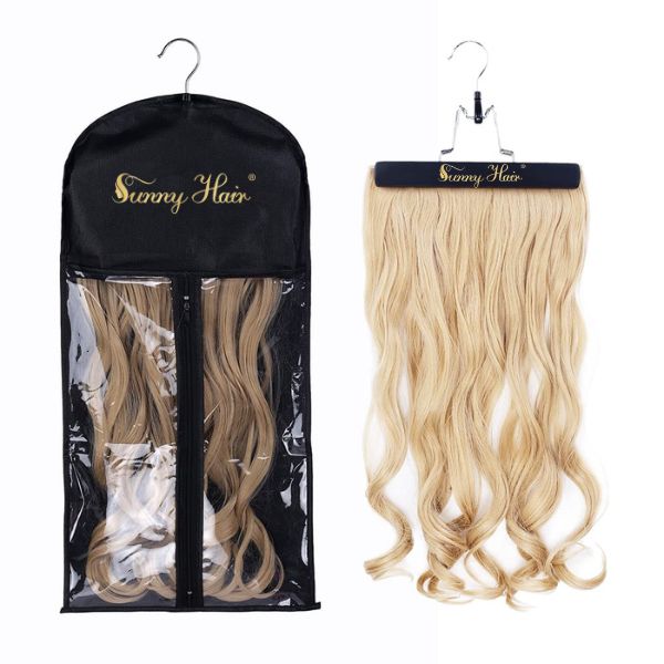 Hair Extension Storage Extension Holder with Dust bag