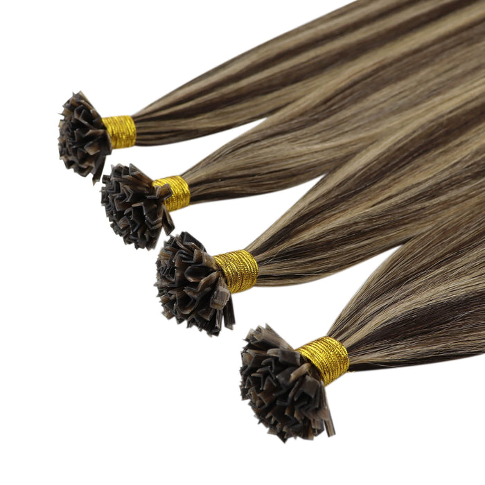 hair extensions,human hair extensions,k tip hair extensions,blonde highlights hair,sunny hair