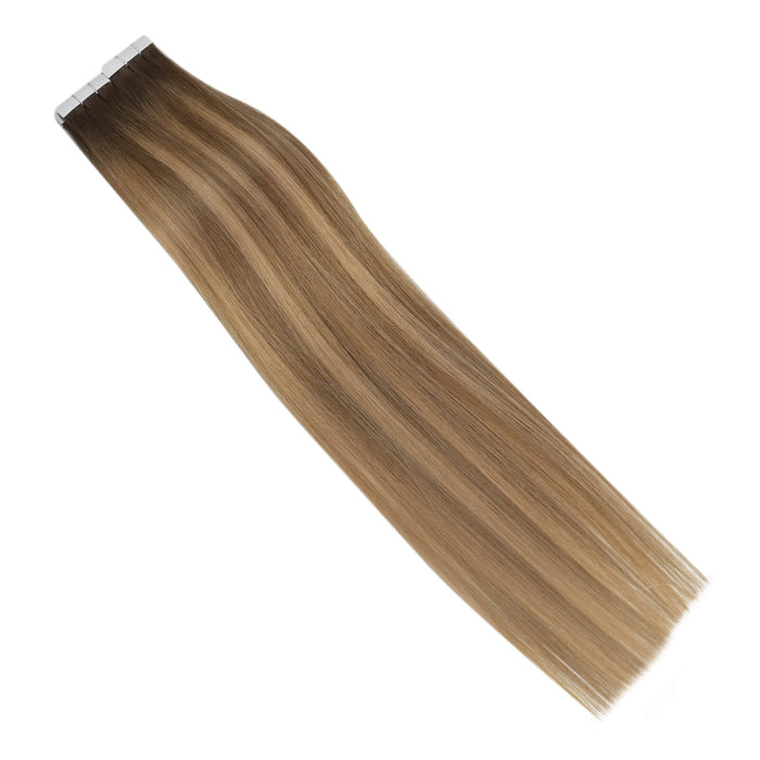 tape in hair extensions, best tape in hair extensions, tape in extensions human hair, invisible tape in extensions,