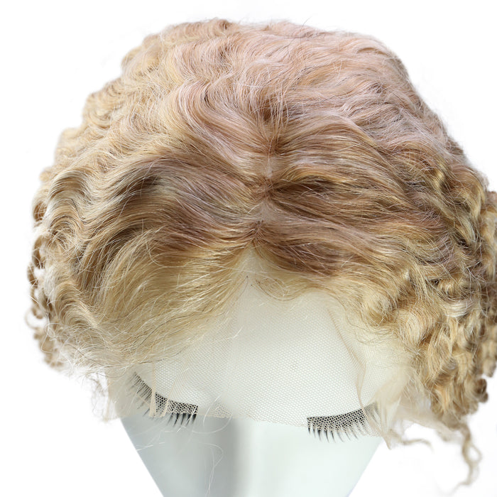 Only $89 [Limited Time Offer] Curly Wig Lace Front Human Wigs with Baby Hair Kinky Curly #12/613